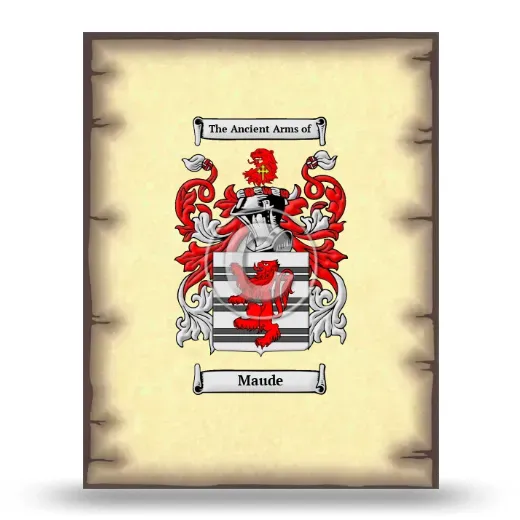 Maude Coat of Arms Print