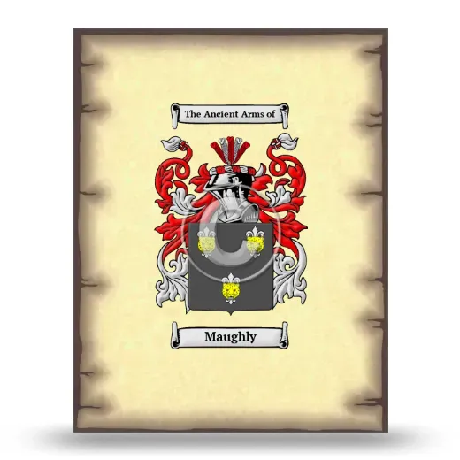 Maughly Coat of Arms Print