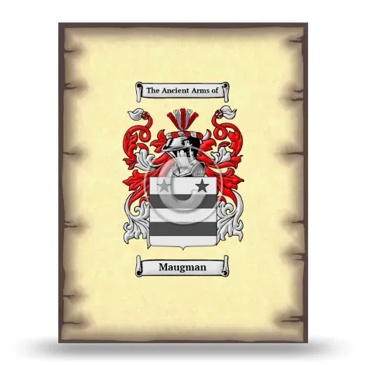 Maugman Coat of Arms Print