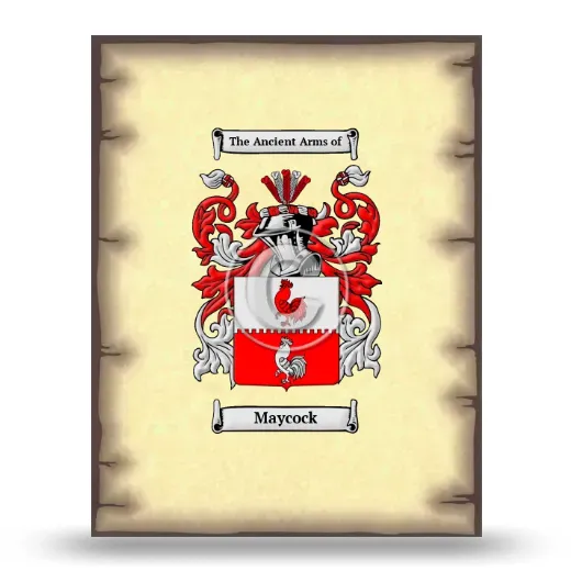 Maycock Coat of Arms Print