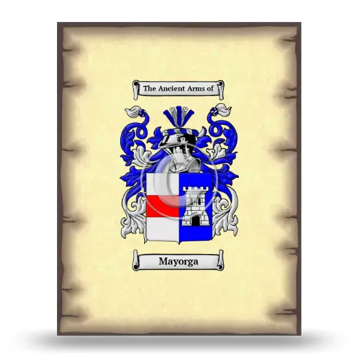 Mayorga Coat of Arms Print