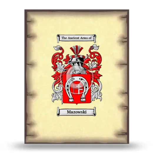 Mazowski Coat of Arms Print