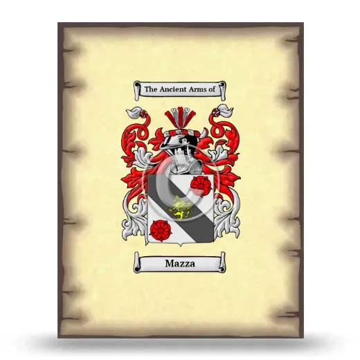 Mazza Coat of Arms Print
