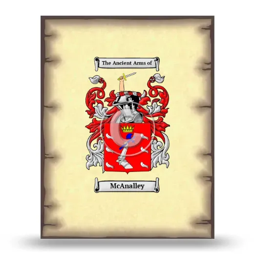 McAnalley Coat of Arms Print