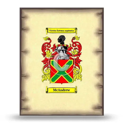 McAndrew Coat of Arms Print