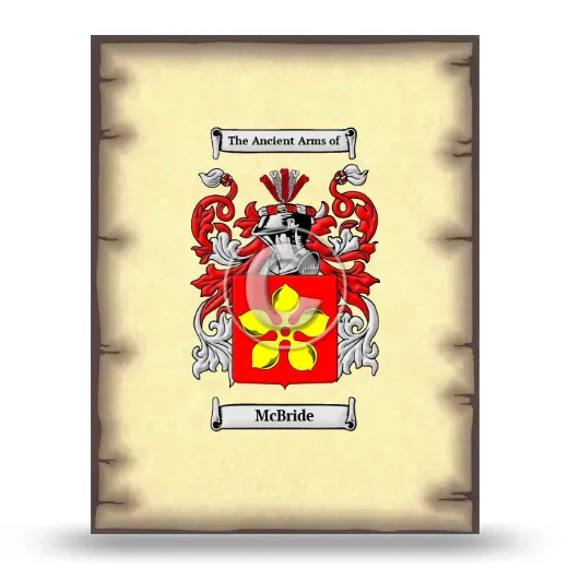 McBride Coat of Arms Print