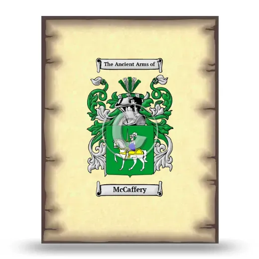 McCaffery Coat of Arms Print