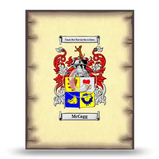 McCagg Coat of Arms Print
