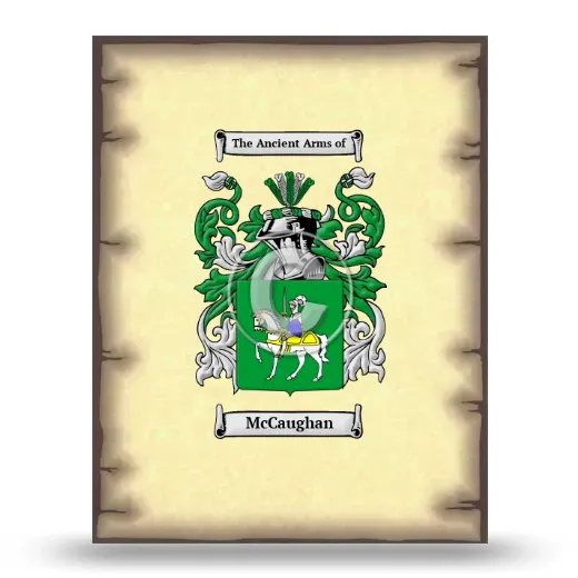 McCaughan Coat of Arms Print