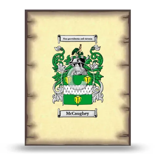 McCaughey Coat of Arms Print