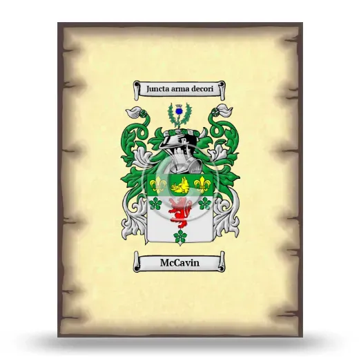 McCavin Coat of Arms Print