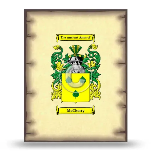 McCleary Coat of Arms Print