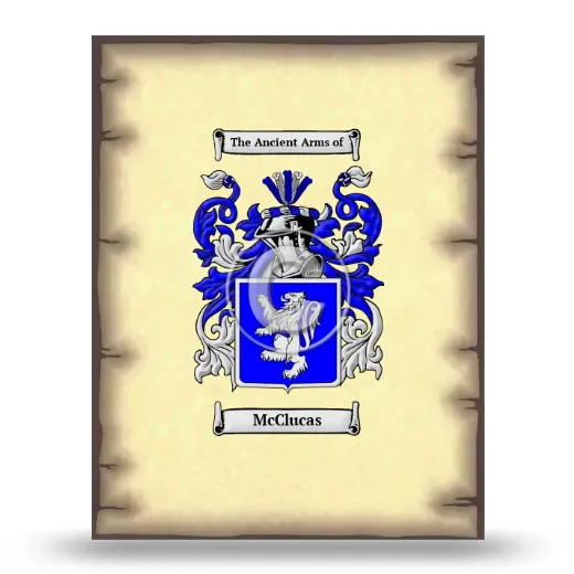 McClucas Coat of Arms Print