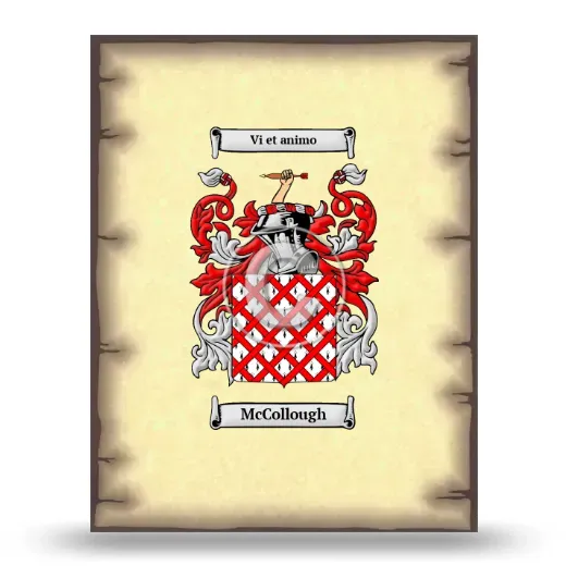 McCollough Coat of Arms Print