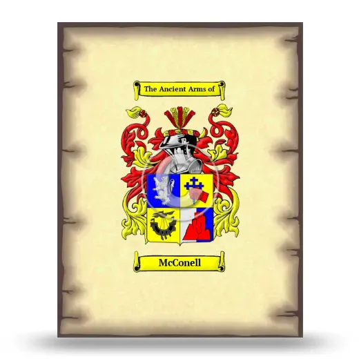 McConell Coat of Arms Print