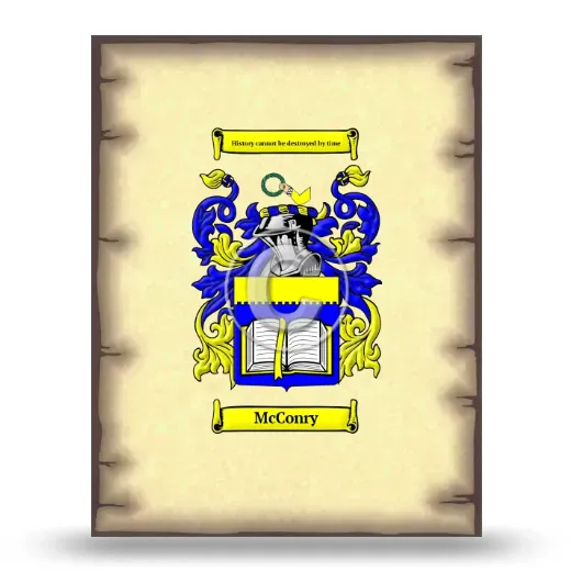 McConry Coat of Arms Print
