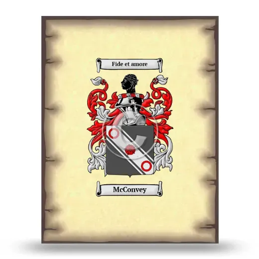 McConvey Coat of Arms Print