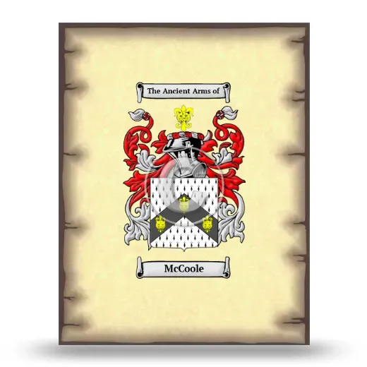 McCoole Coat of Arms Print