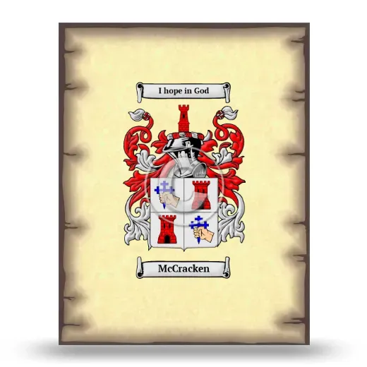 McCracken Coat of Arms Print