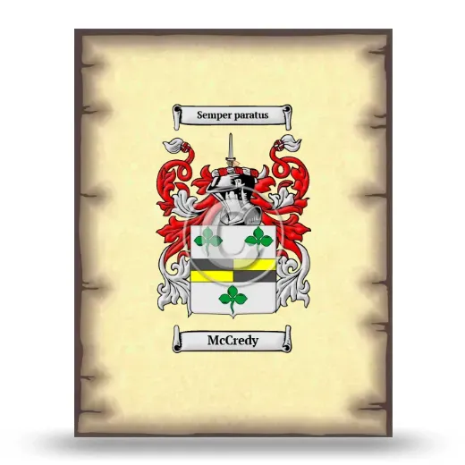 McCredy Coat of Arms Print