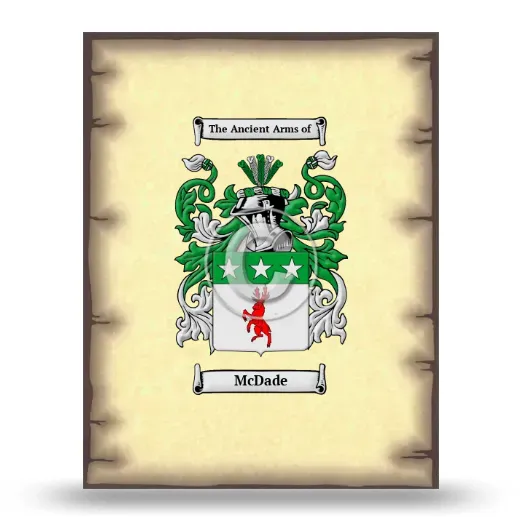 McDade Coat of Arms Print