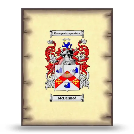 McDermed Coat of Arms Print