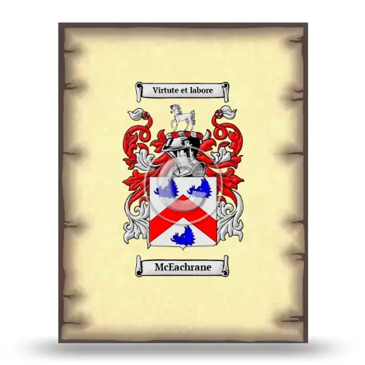 McEachrane Coat of Arms Print