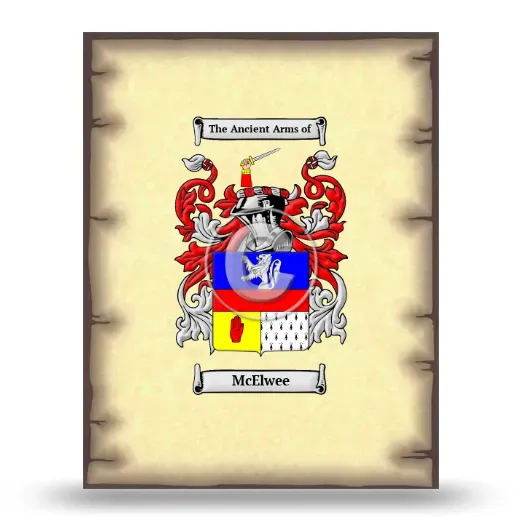 McElwee Coat of Arms Print