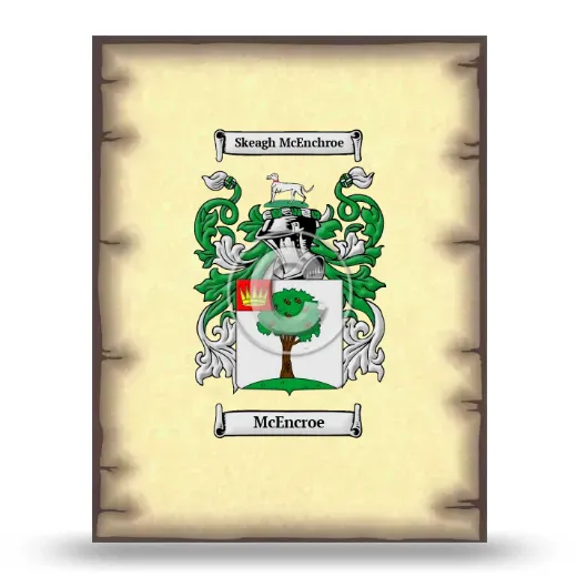 McEncroe Coat of Arms Print