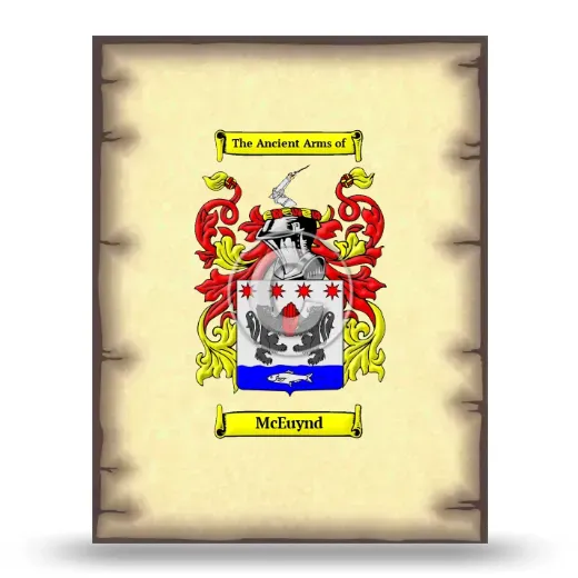 McEuynd Coat of Arms Print