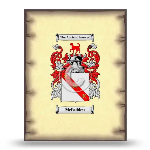McFadden Coat of Arms Print