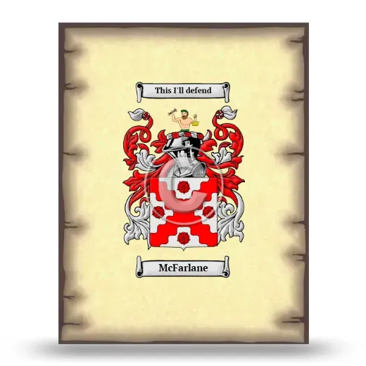 McFarlane Coat of Arms Print