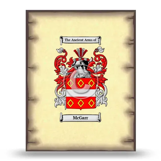 McGarr Coat of Arms Print