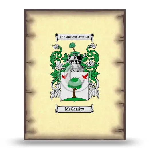 McGarrity Coat of Arms Print