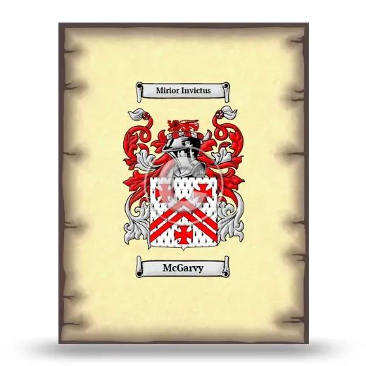 McGarvy Coat of Arms Print