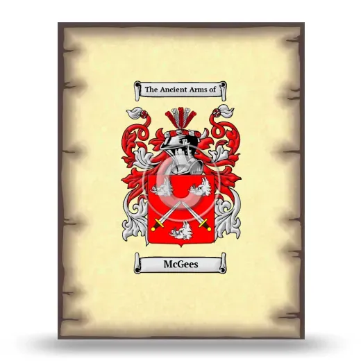 McGees Coat of Arms Print