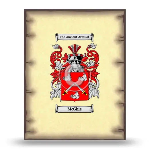 McGhie Coat of Arms Print