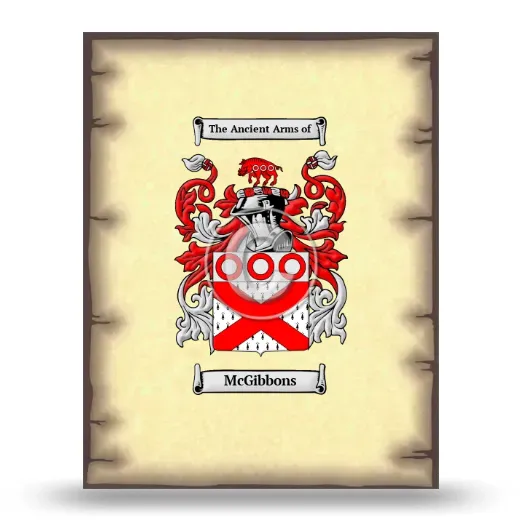 McGibbons Coat of Arms Print