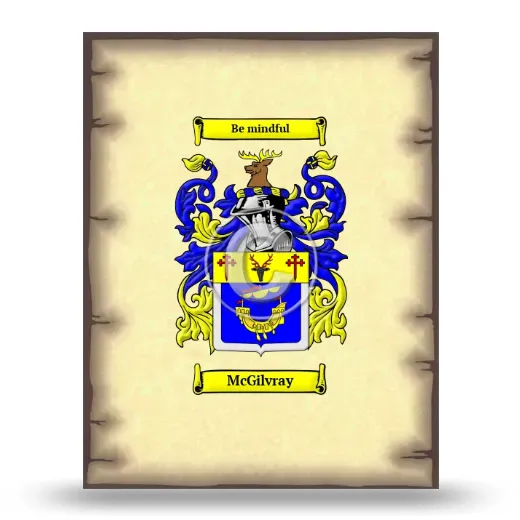 McGilvray Coat of Arms Print