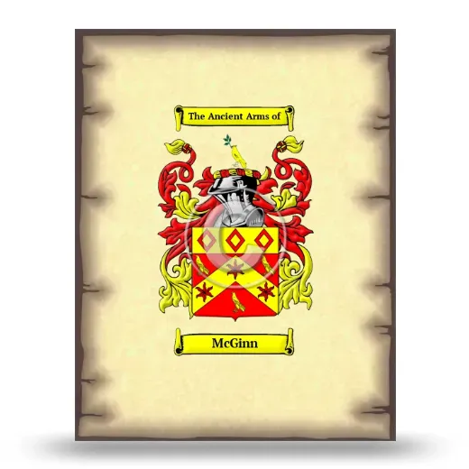 McGinn Coat of Arms Print
