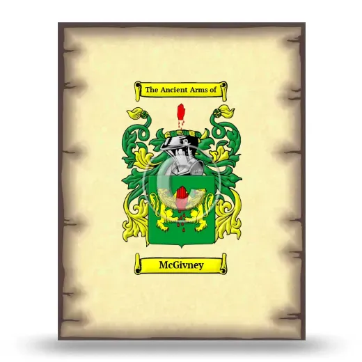 McGivney Coat of Arms Print