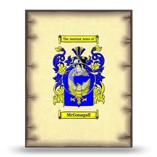 McGonagall Coat of Arms Print