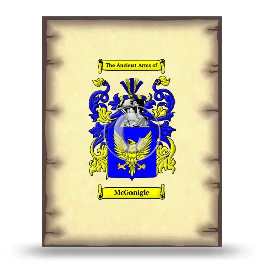 McGonigle Coat of Arms Print