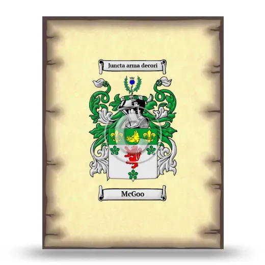 McGoo Coat of Arms Print