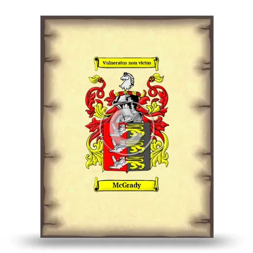 McGrady Coat of Arms Print