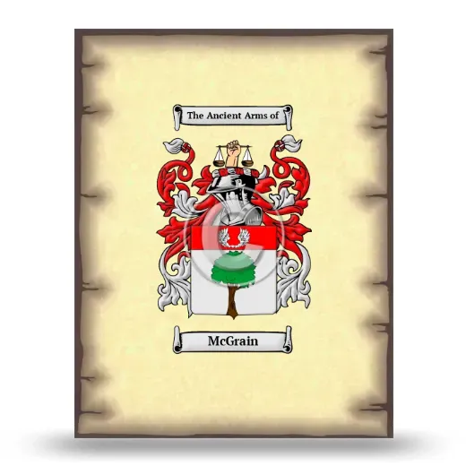 McGrain Coat of Arms Print