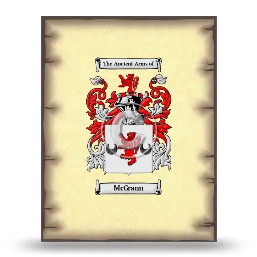 McGrann Coat of Arms Print