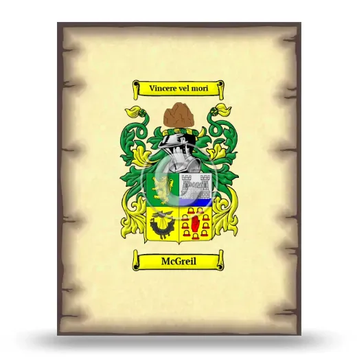 McGreil Coat of Arms Print