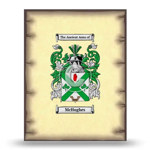 McHughes Coat of Arms Print