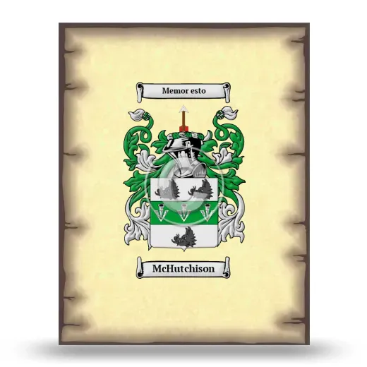 McHutchison Coat of Arms Print